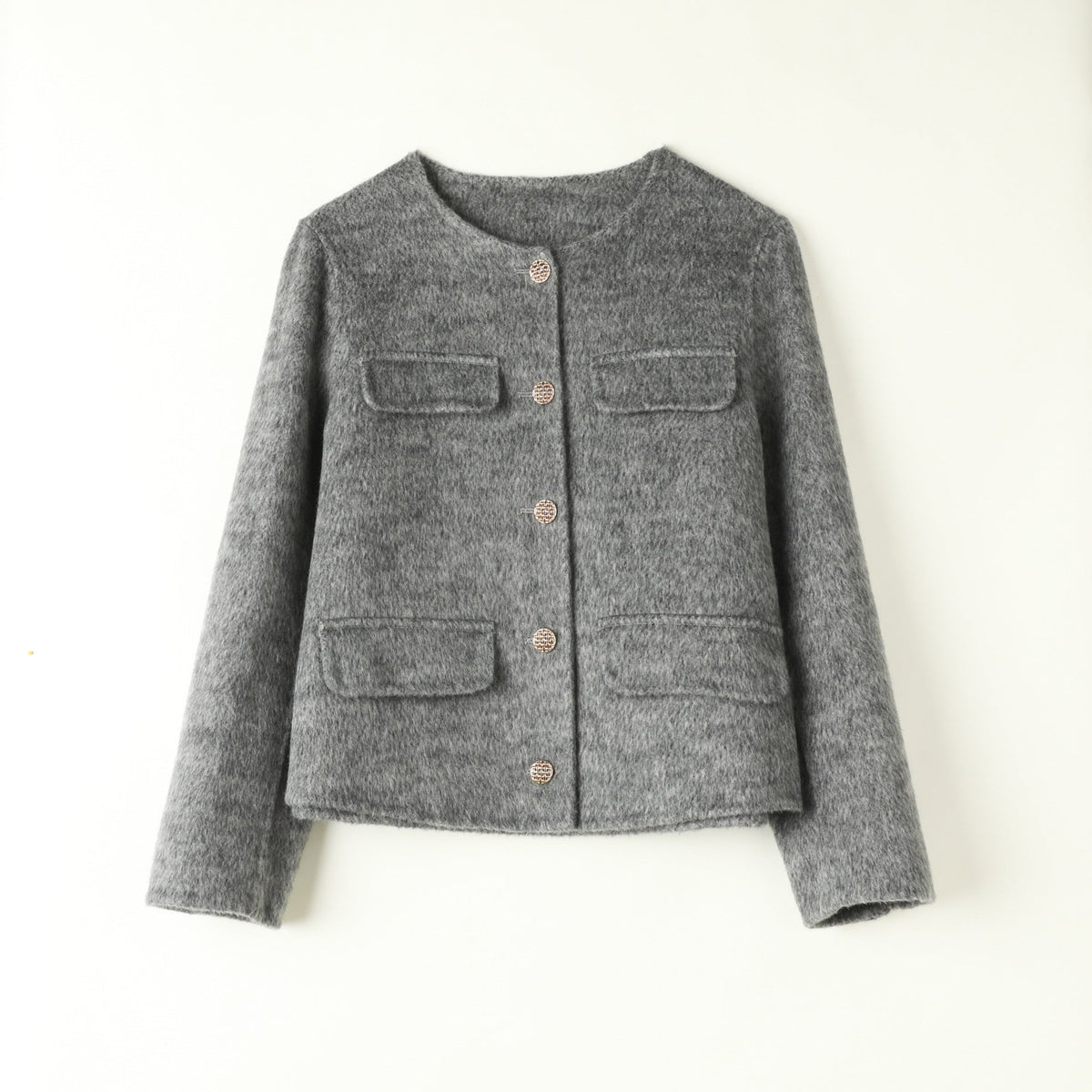 ModeJolie® - Pull laine col rond